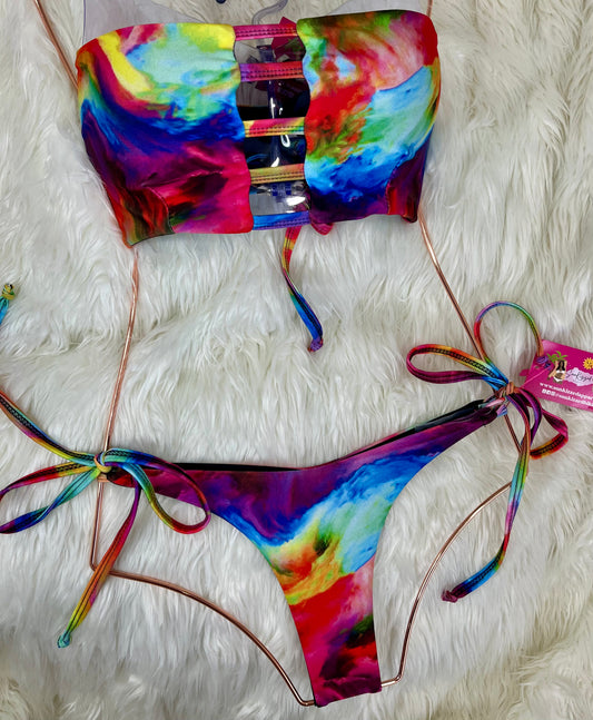 Tie Dye print Bikini