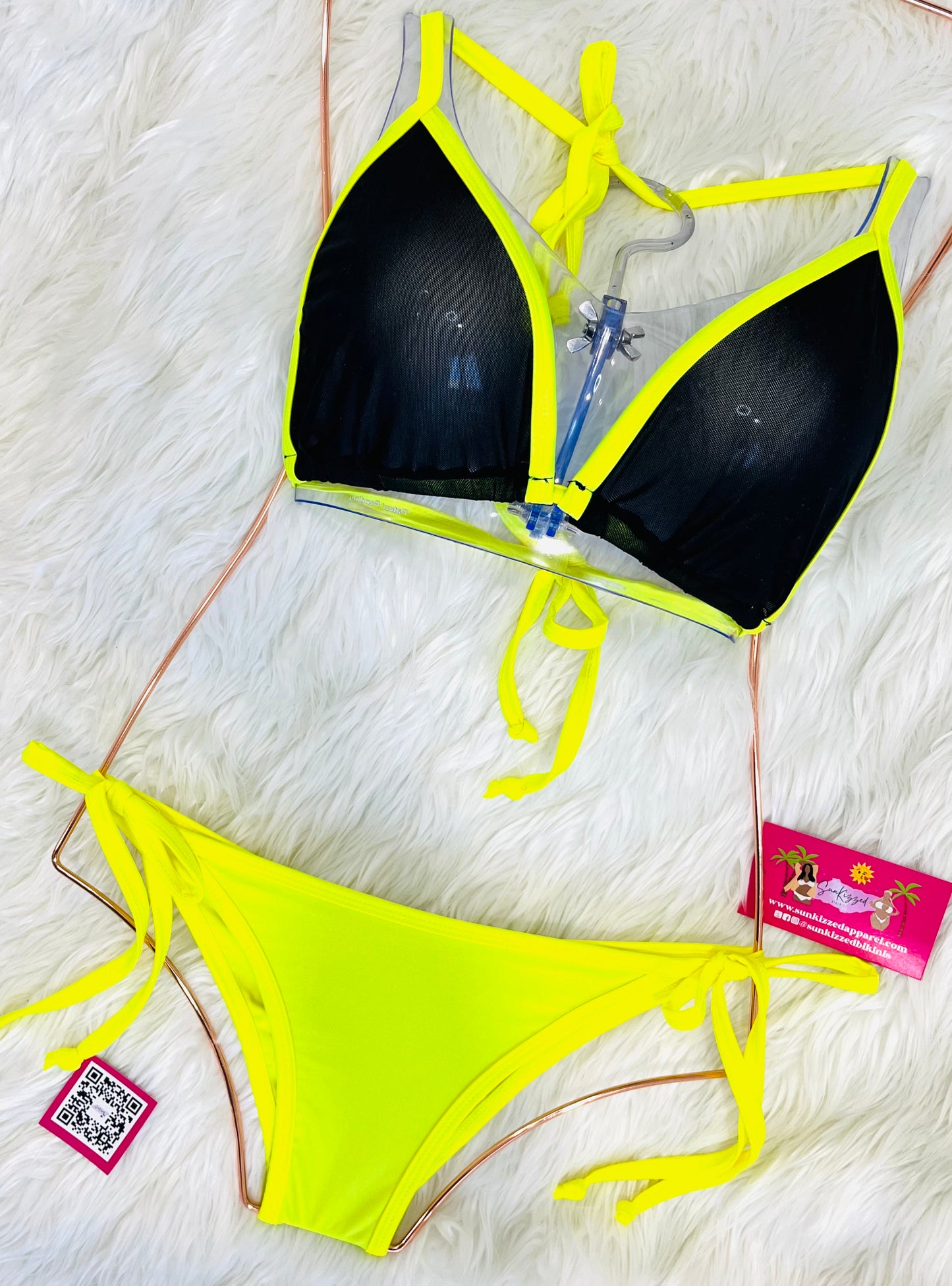 Mesh Neon Bikini