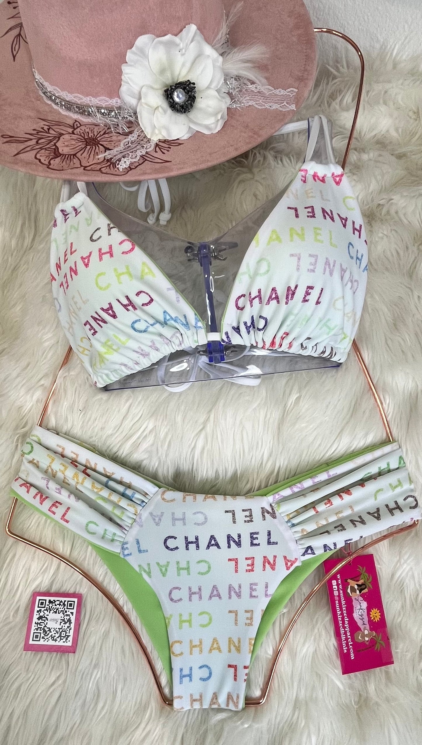 Chanel Print Bikini